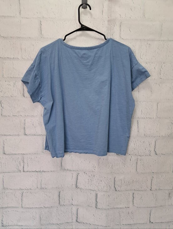 J. Crew Tops - J. Crew Organic Cotton Crop Tee